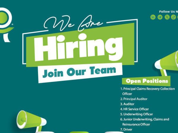 Oromia Insurance Is Hiring